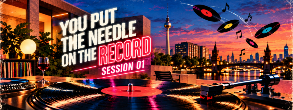 vinyl listening session Berlin
